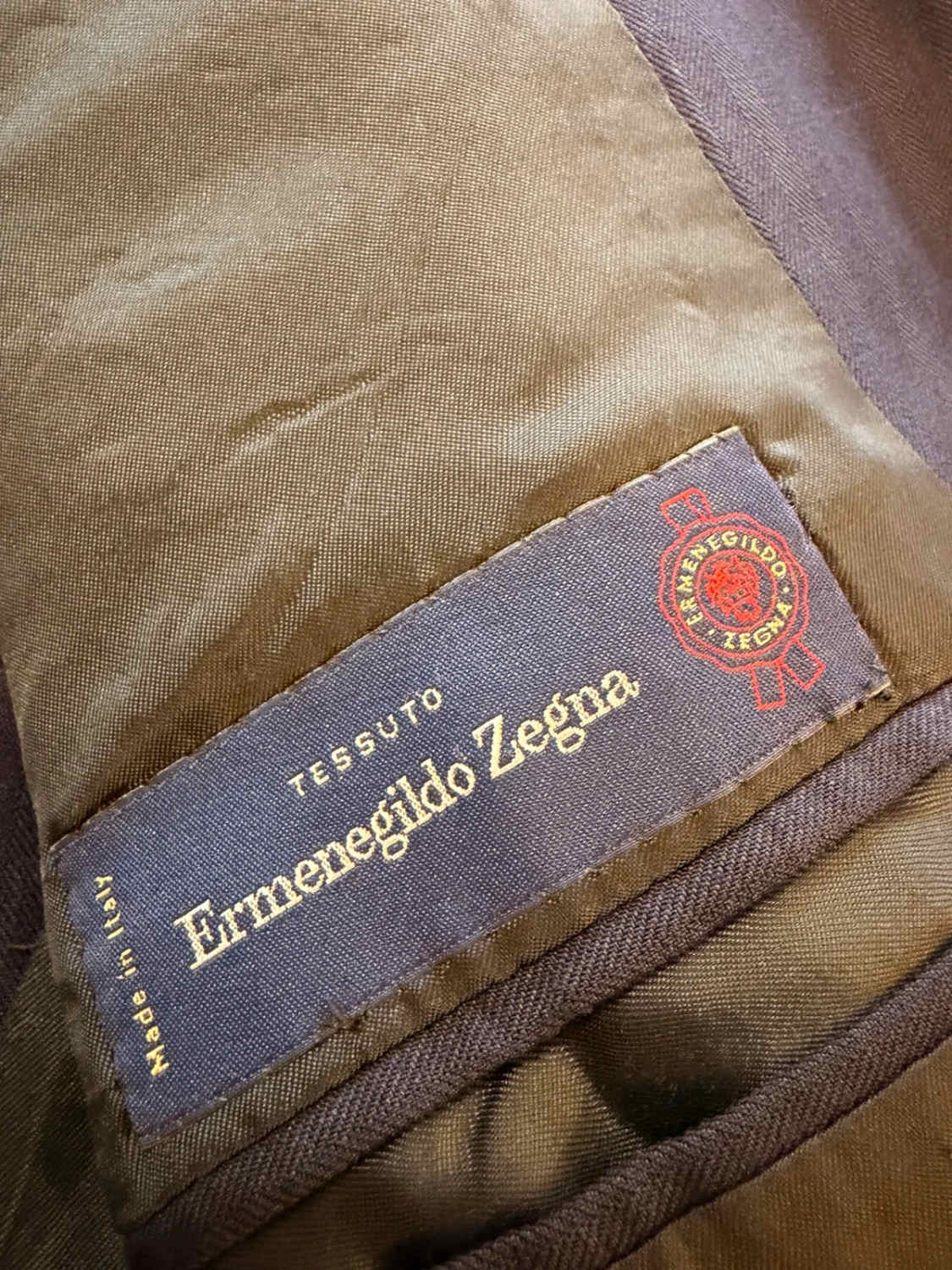Blazer Ermenegildo Zegna Sartoria Marine - Haute Maîtrise Italienne