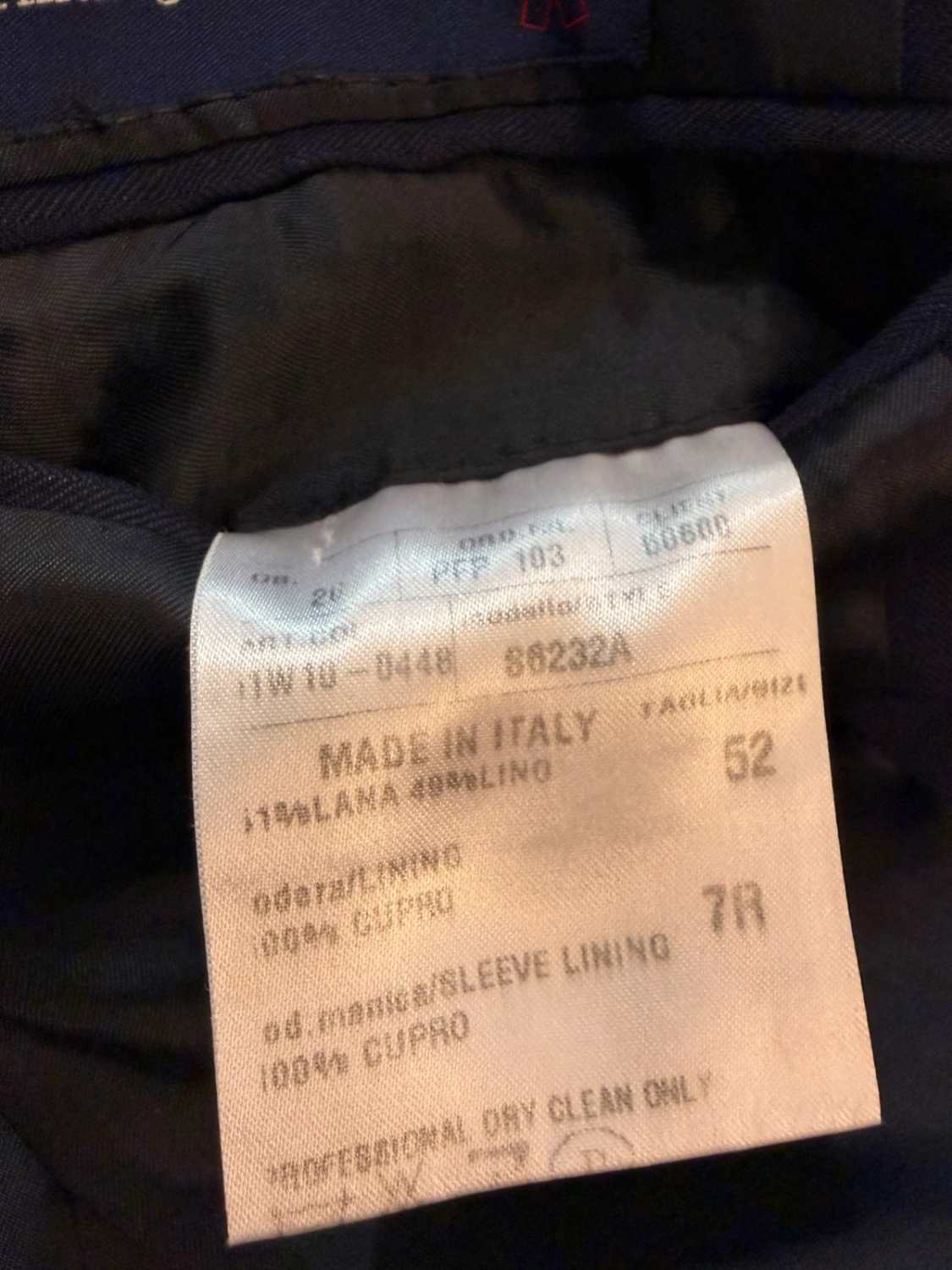 Blazer Ermenegildo Zegna Sartoria Marine - Haute Maîtrise Italienne