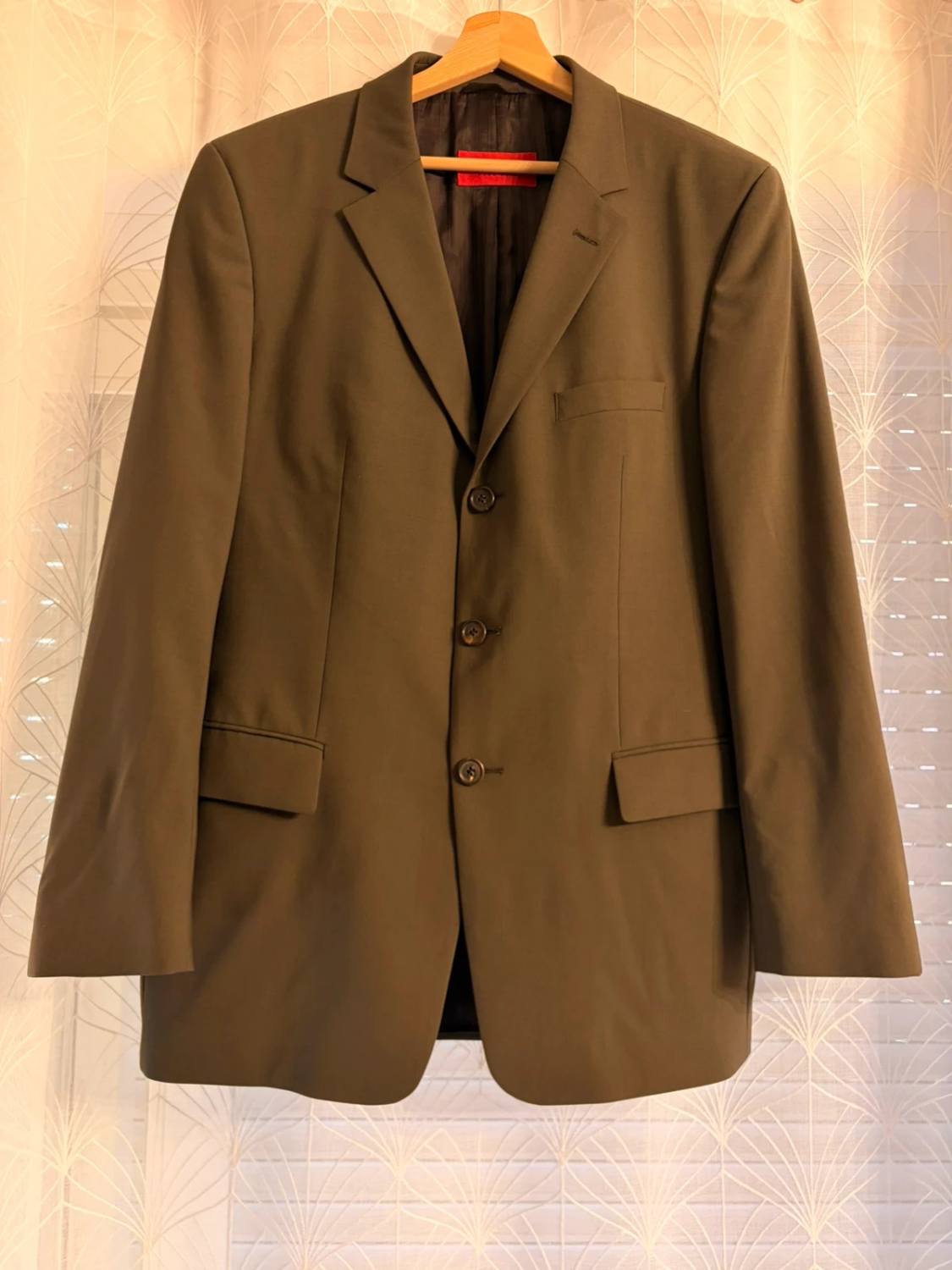 Blazer Hugo Boss Linea Rossa Kaki - Eccellenza della Sartoria