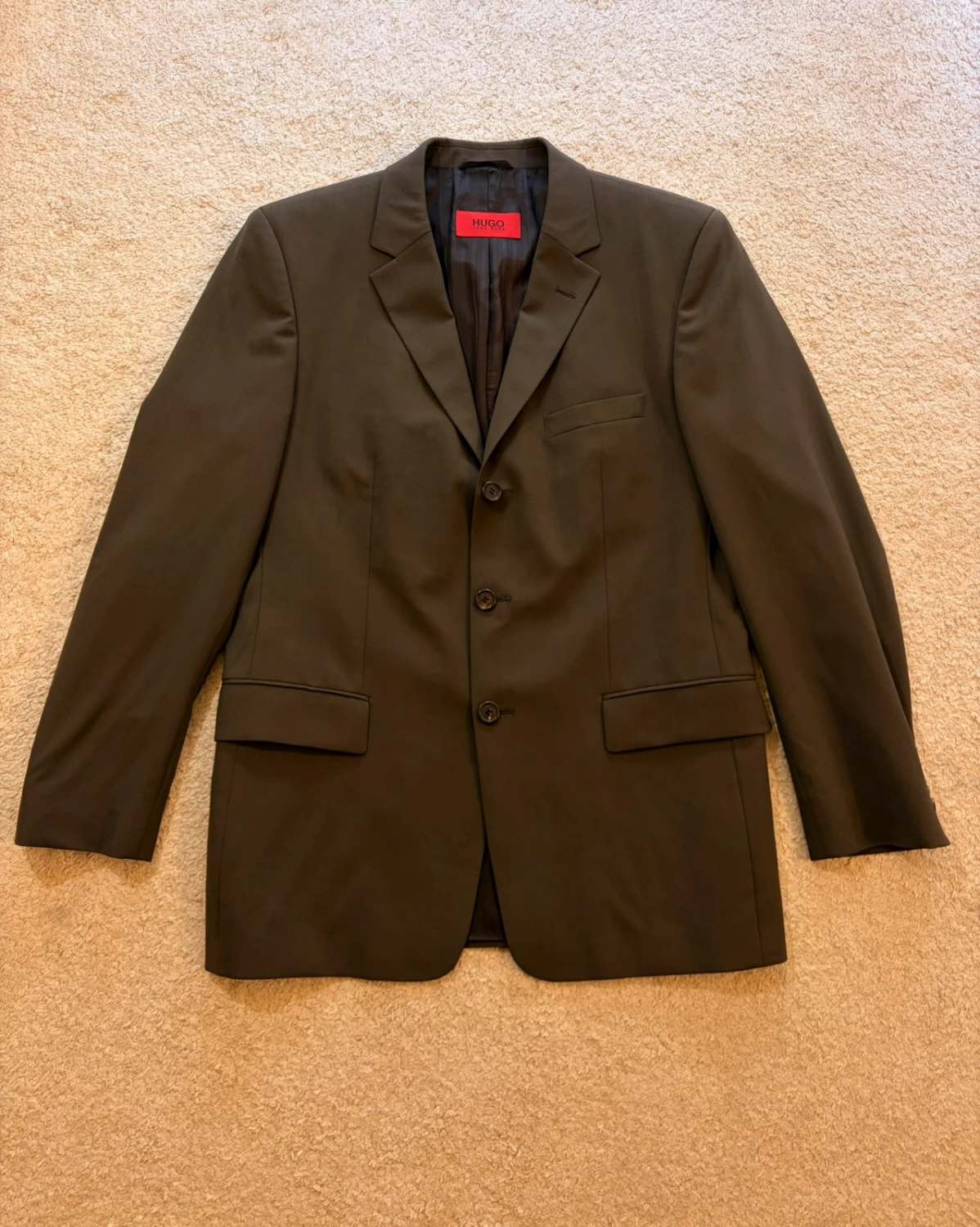 Blazer Hugo Boss Linea Rossa Kaki - Eccellenza della Sartoria