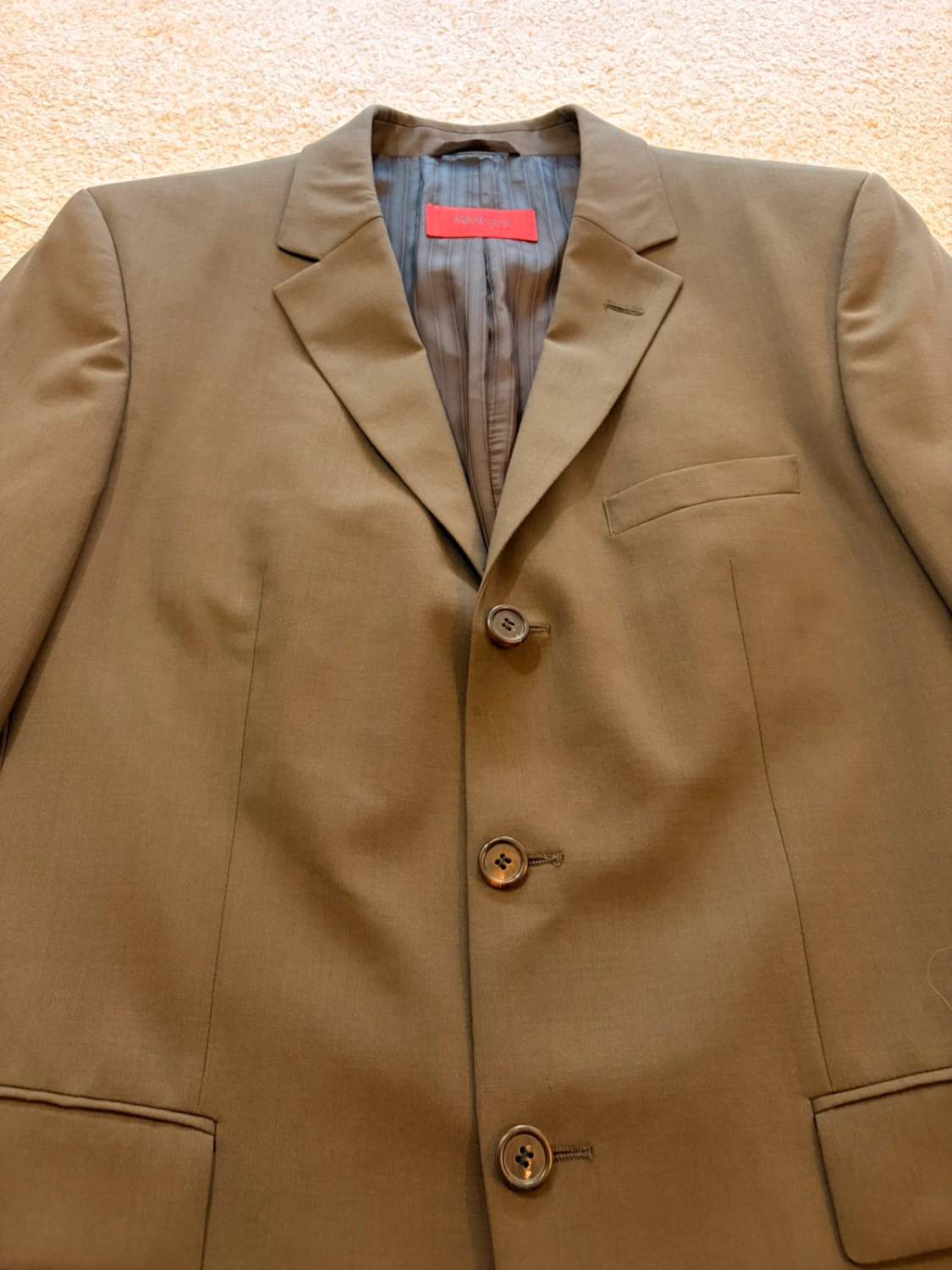 Blazer Hugo Boss Linea Rossa Kaki - Eccellenza della Sartoria