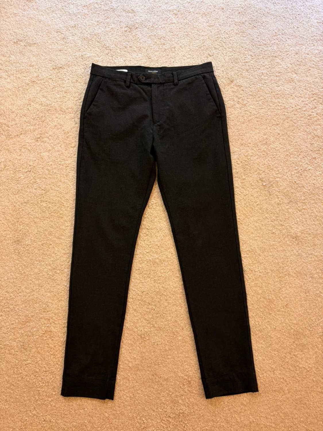 Pantalon Jack&Jones Chino d'Hiver à Carreaux - W30