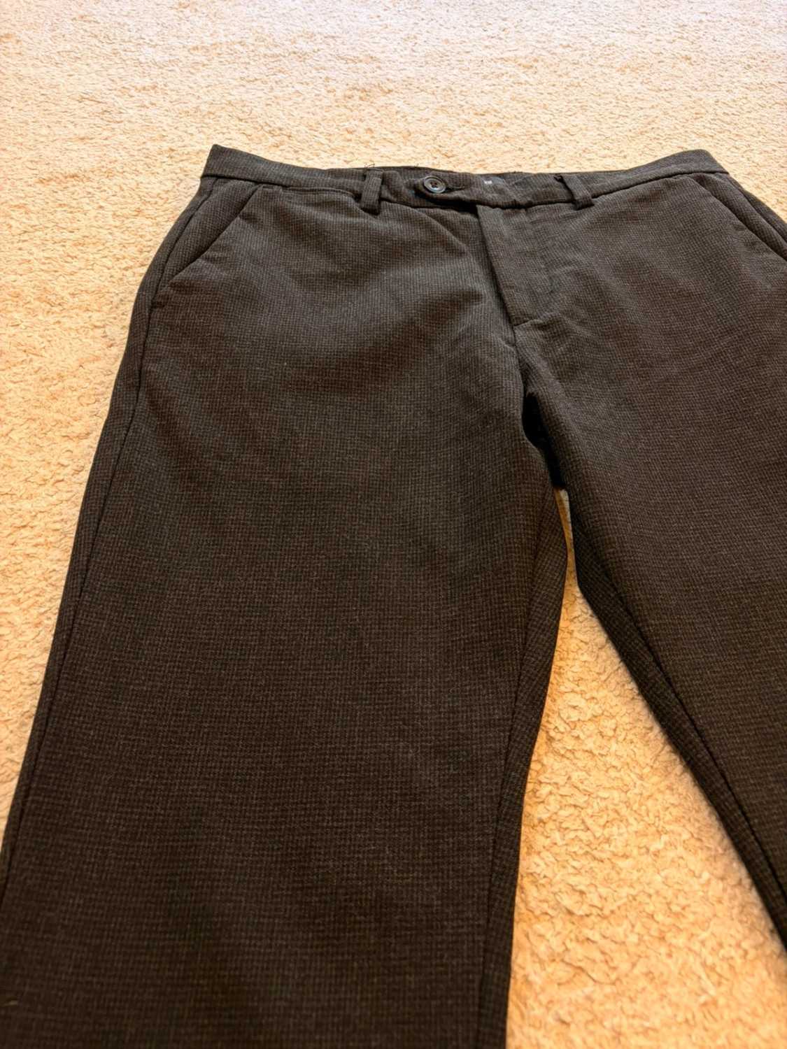 Pantalon Jack&Jones Chino d'Hiver à Carreaux - W30