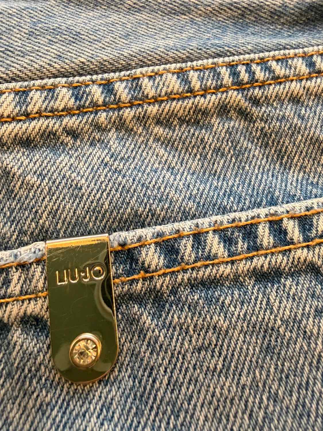 Jeans Liu Jo Troués Bleu Clair - Taille W26