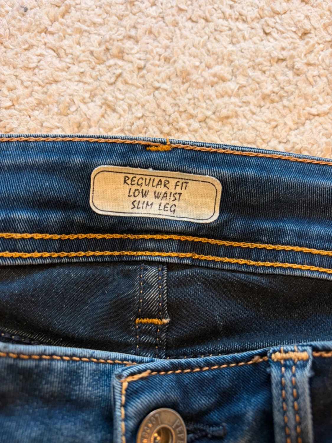 Jeans Pepe Jeans Regular Fit Bleu - Taille W26