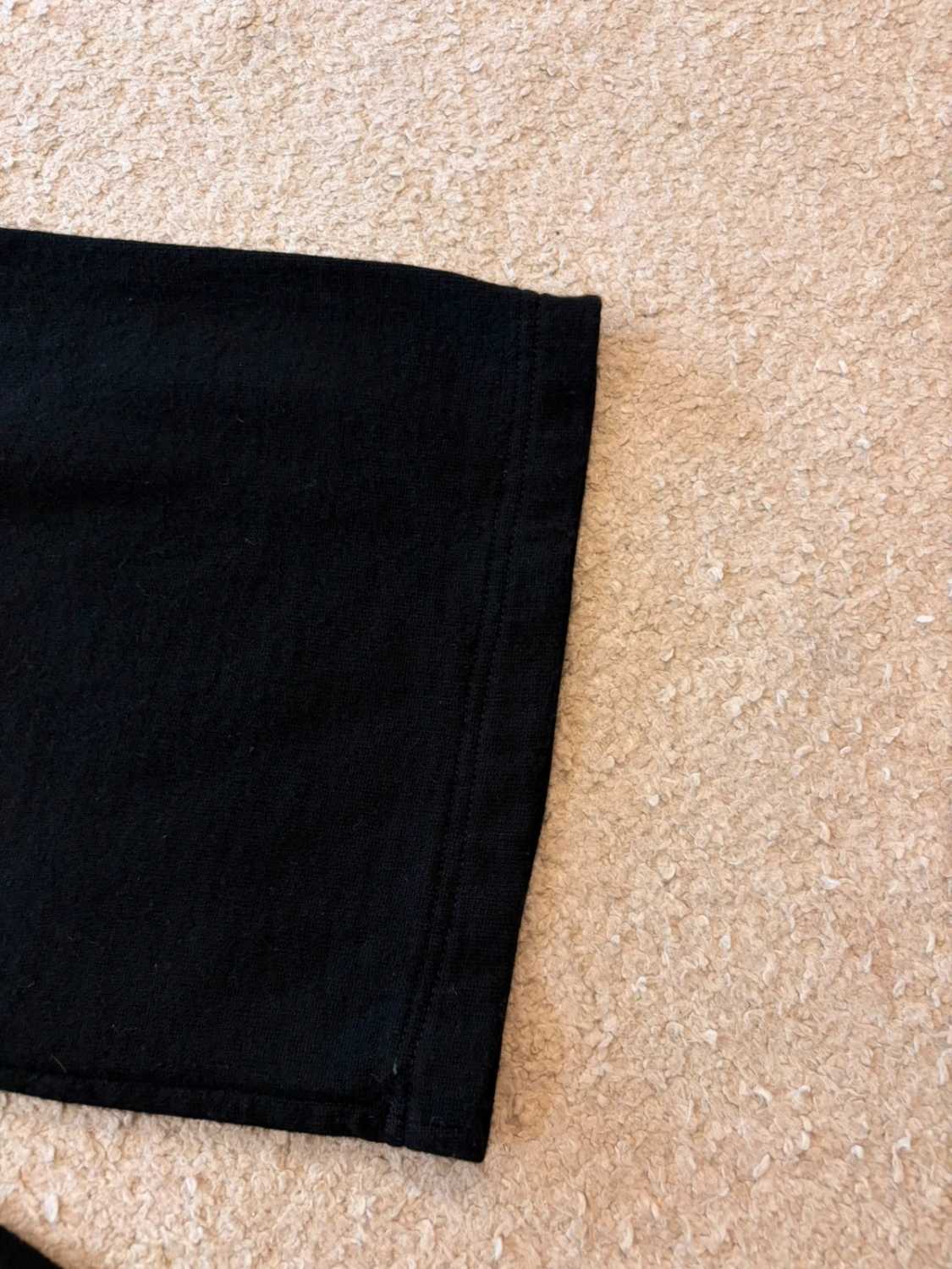 Pantalon court Iceberg à Jambe Large Noir Laine - IT42