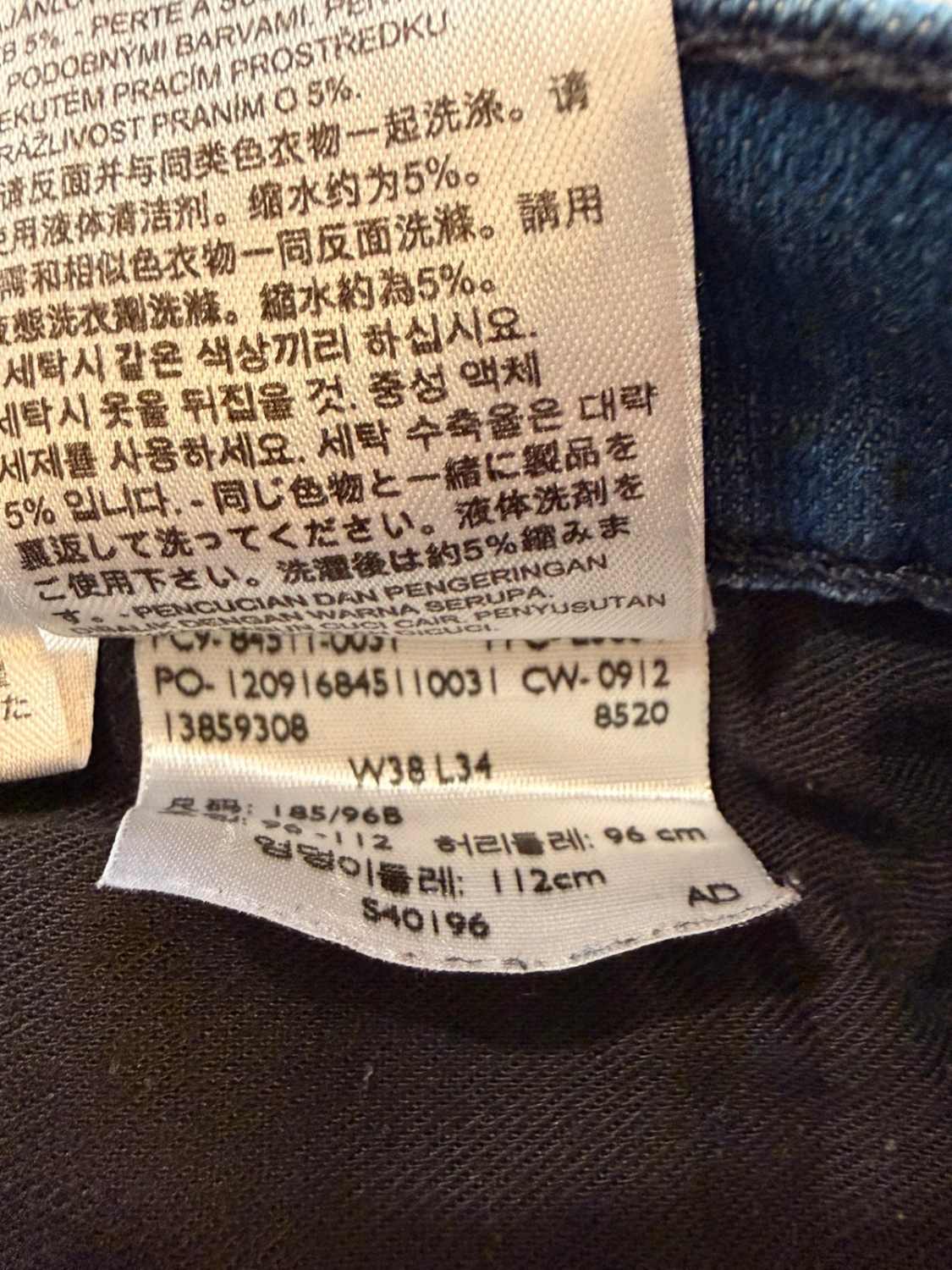 Pantalon Levi's 511 Bleu - W38