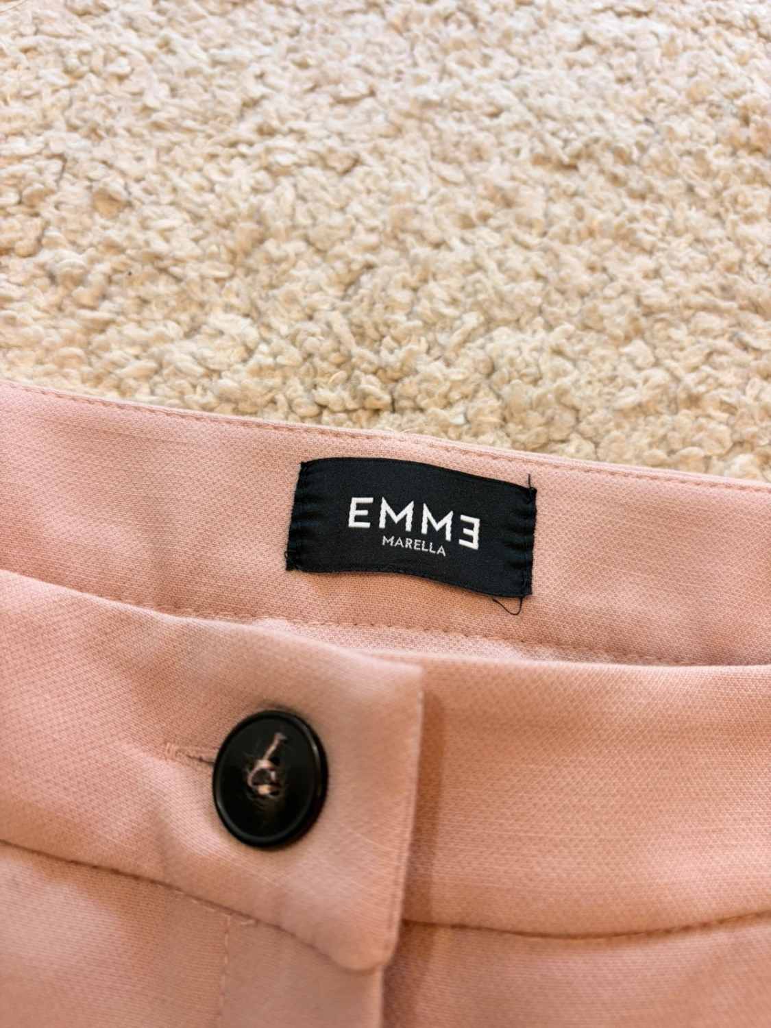 Pantalon Emme Marella Rose - Taille L