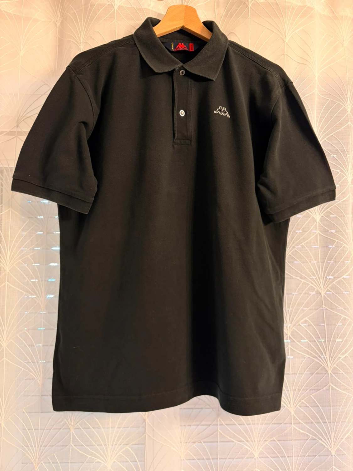 🤵 Polo Robe di Kappa Noir - Élégance Décontractée