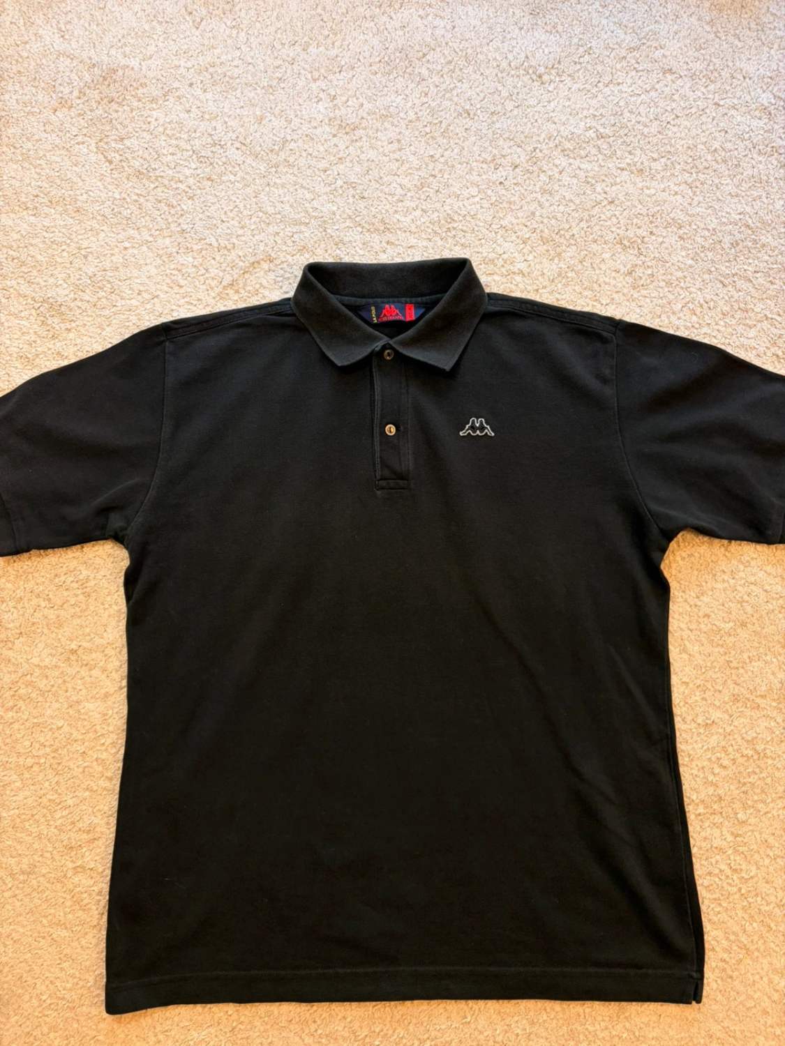 🤵 Polo Robe di Kappa Noir - Élégance Décontractée