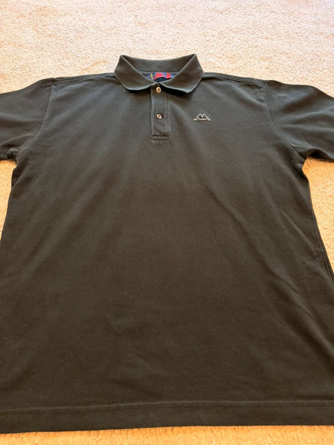 🤵 Polo Robe di Kappa Noir - Élégance Décontractée
