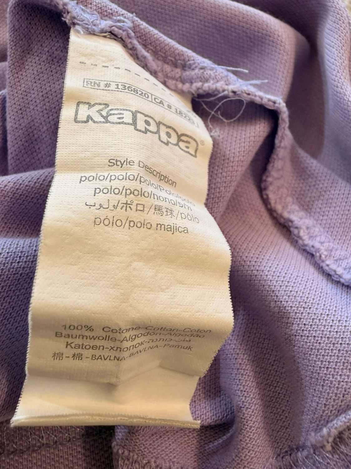 💜👚 Polo Kappa Lila - Doux & Féminin
