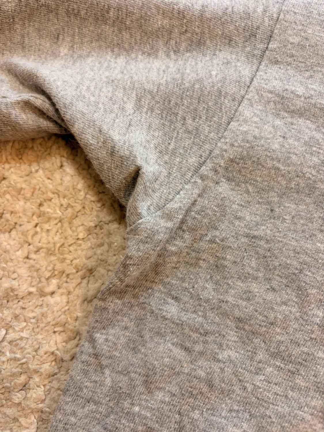 T-shirt Vintage Calvin Klein Jeans Logo Gris Chiné Made in USA 90s – Mixte – Taille M