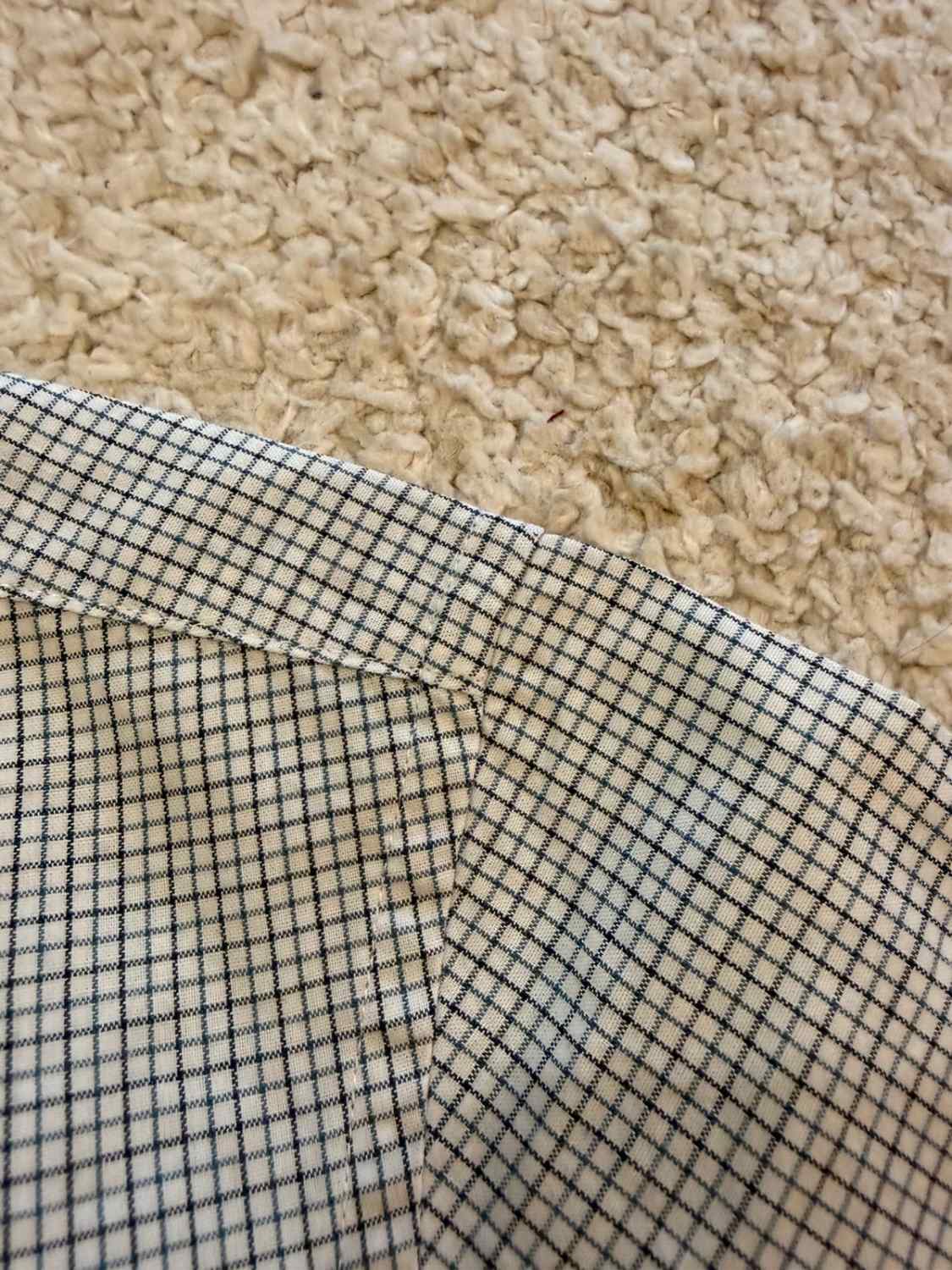 Camicia Michael Kors - A Quadri Bianco/Blu/Nero - Taglia M