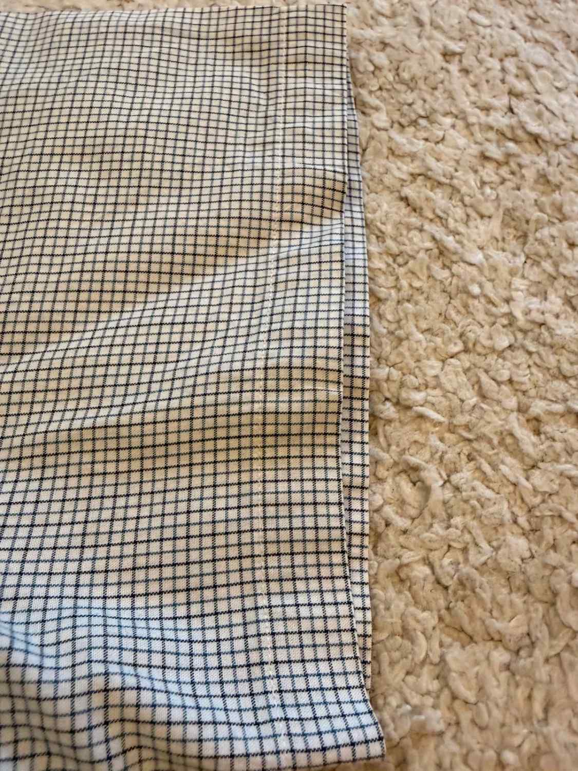 Camicia Michael Kors - A Quadri Bianco/Blu/Nero - Taglia M
