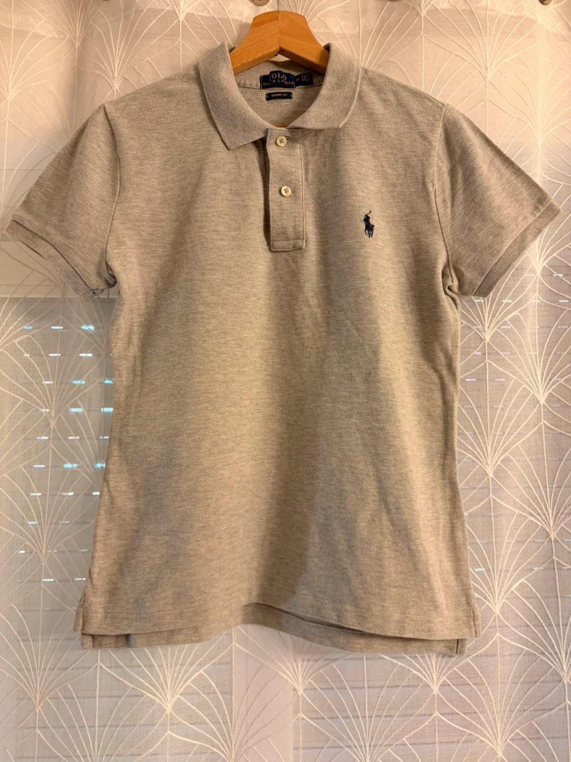 🤍👚 Polo Ralph Lauren Femme Skinny Fit Gris - Minimaliste & Chic