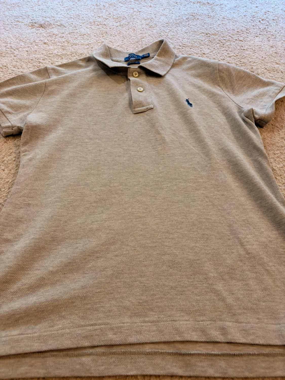 🤍👚 Polo Ralph Lauren Femme Skinny Fit Gris - Minimaliste & Chic