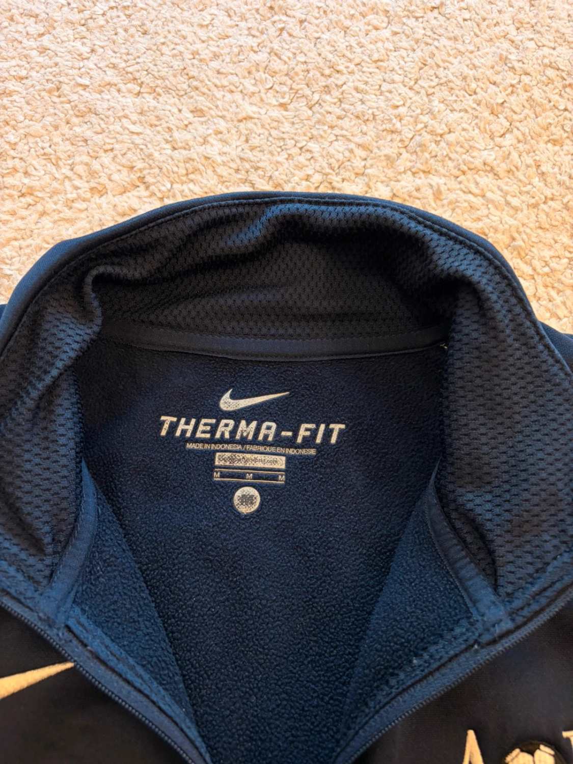 Pull Nike Therma-Fit Marine - Technologie & Chaleur Optimale
