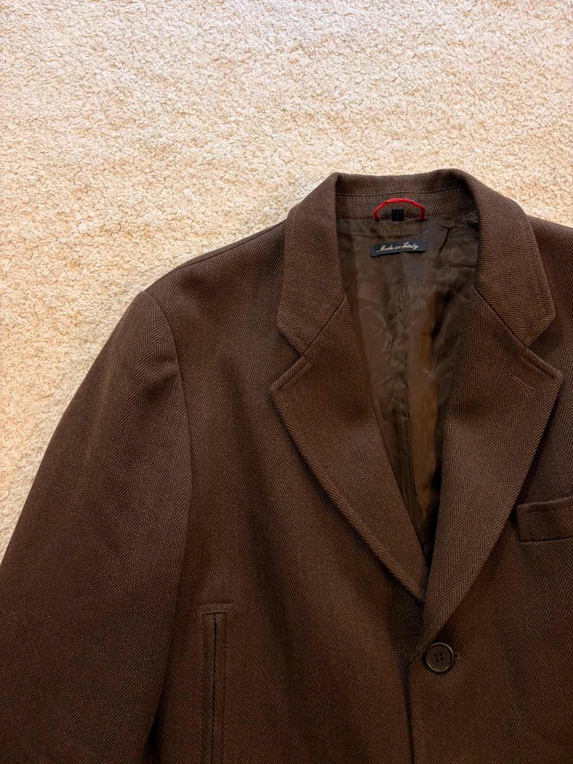 🍂🧥 Manteau Fay Marron Laine - Vintage Chic (Petit défaut)