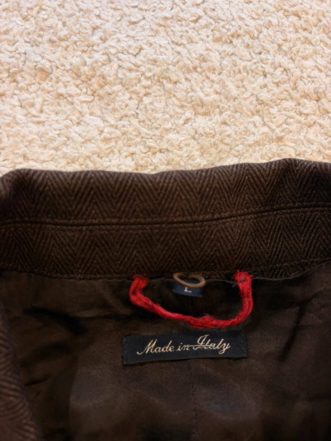 🍂🧥 Manteau Fay Marron Laine - Vintage Chic (Petit défaut)