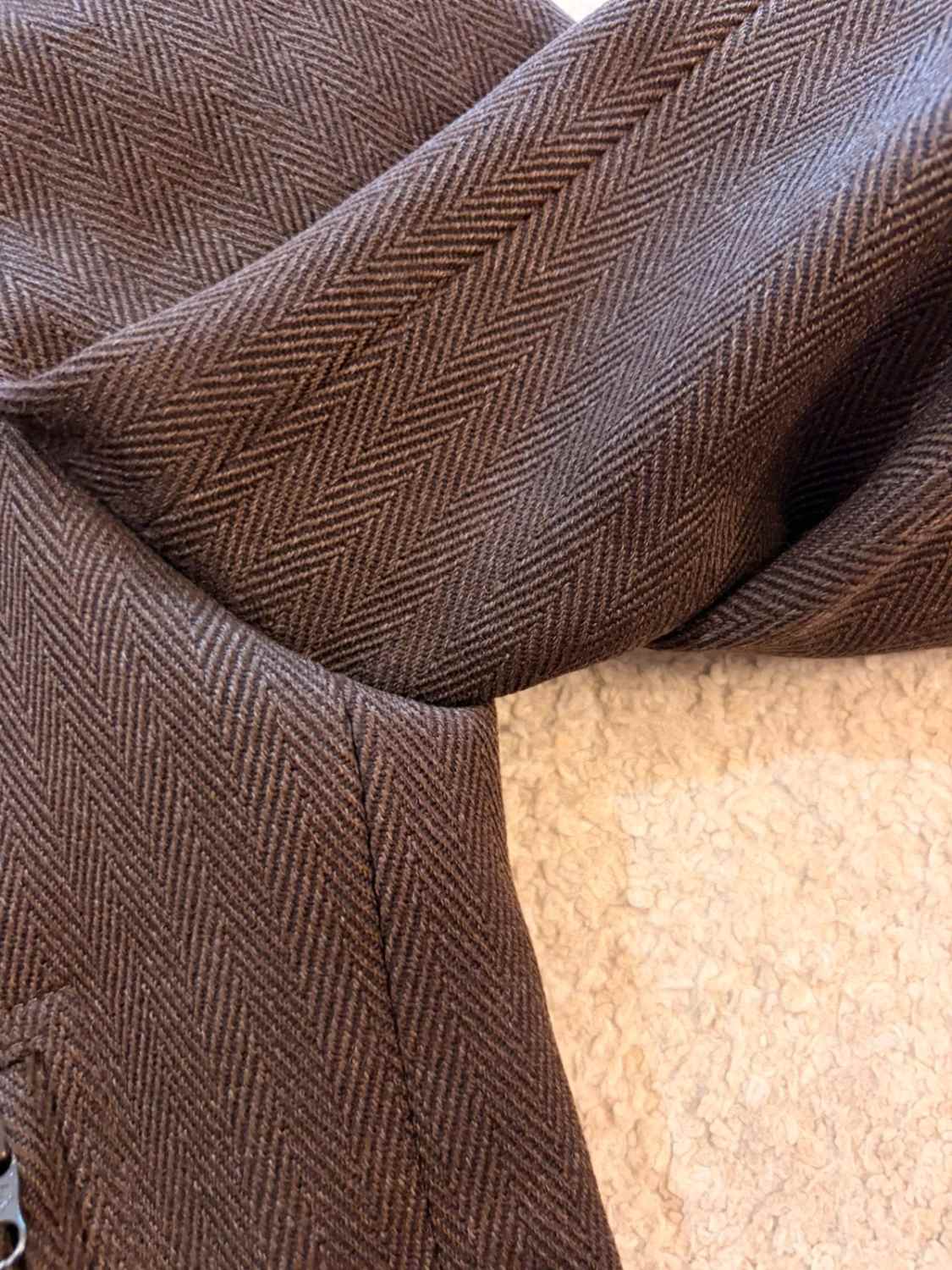 🍂🧥 Manteau Fay Marron Laine - Vintage Chic (Petit défaut)