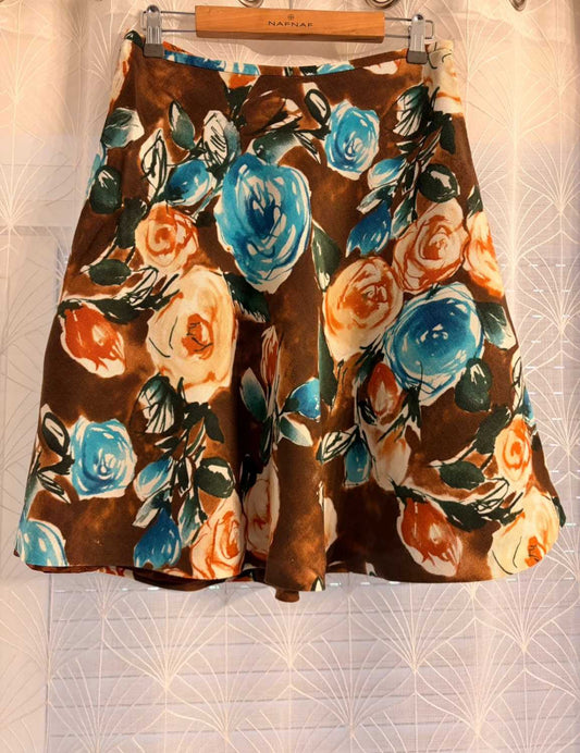 Jupe Zara Motif Fleur - Taille M