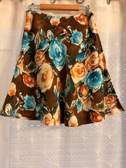 Jupe Zara Motif Fleur - Taille M
