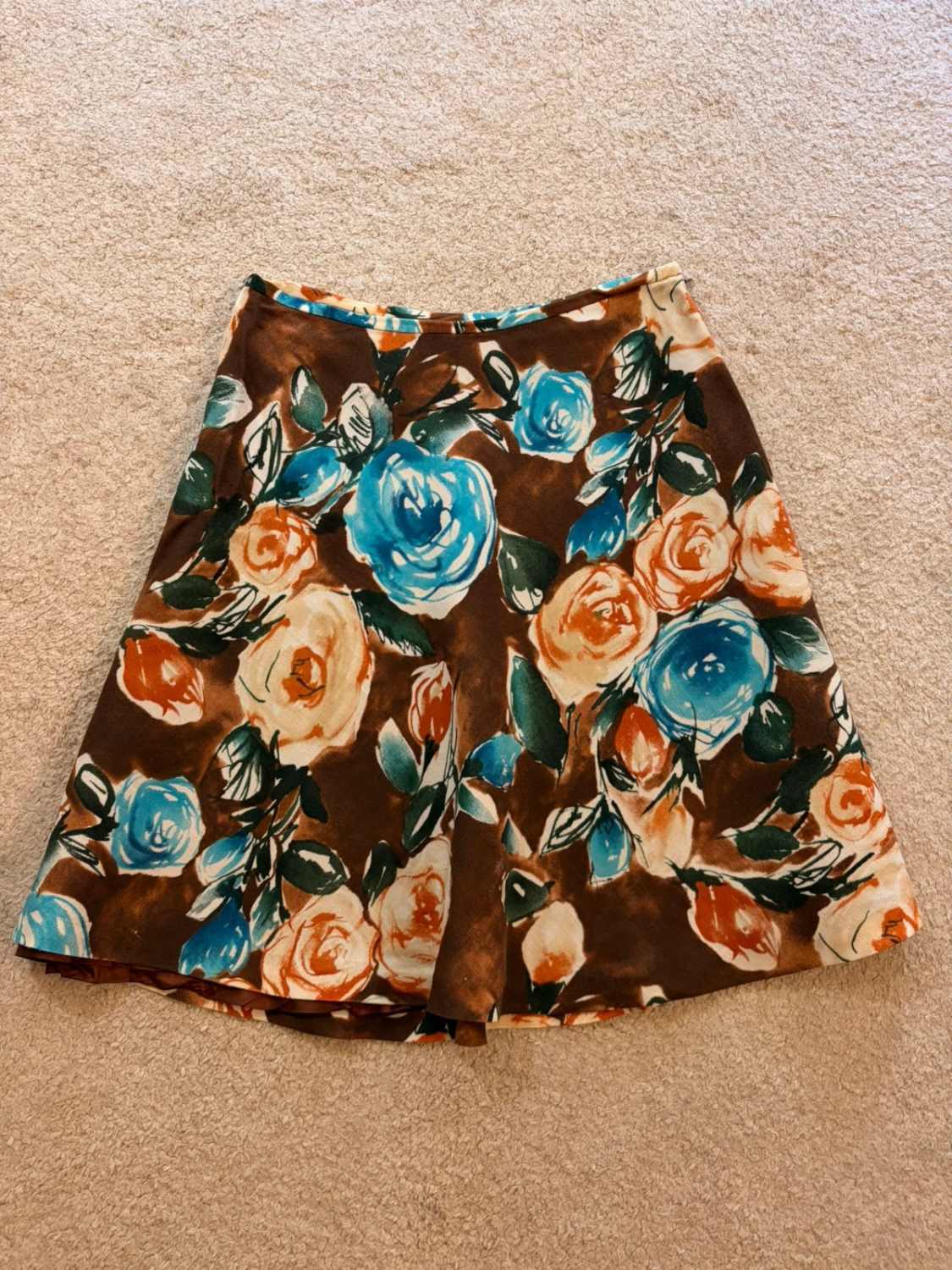 Jupe Zara Motif Fleur - Taille M