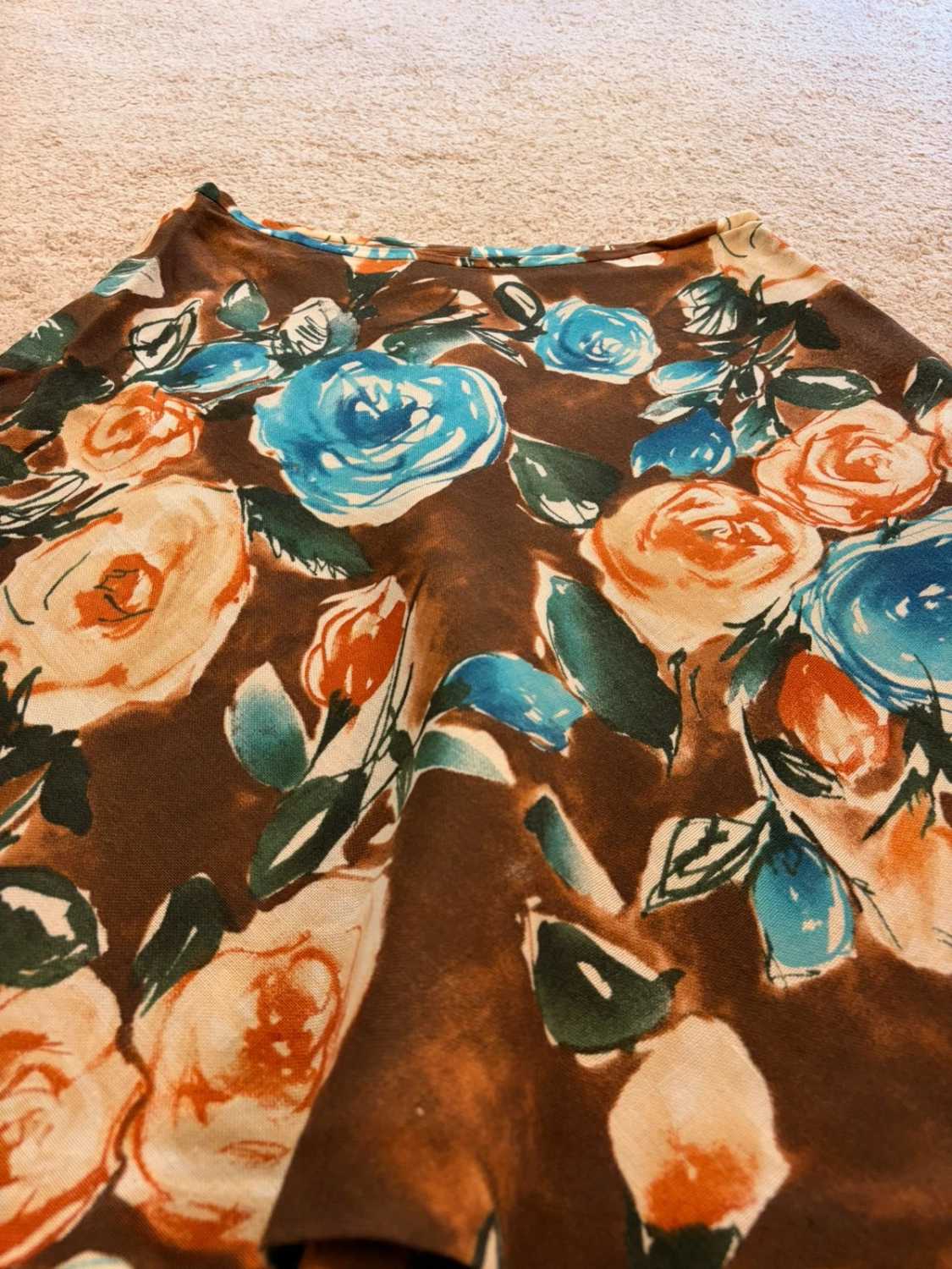 Jupe Zara Motif Fleur - Taille M