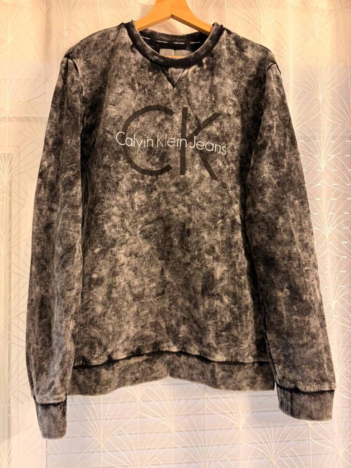 🤍 Felpa Calvin Klein Jeans - Grigia - Taglia M