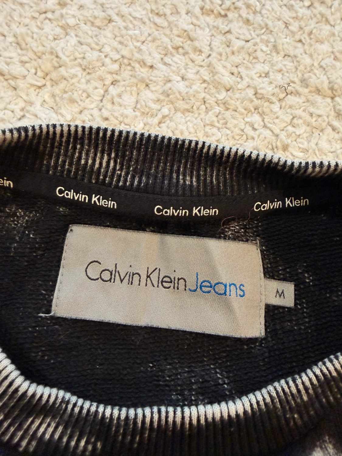 🤍 Felpa Calvin Klein Jeans - Grigia - Taglia M