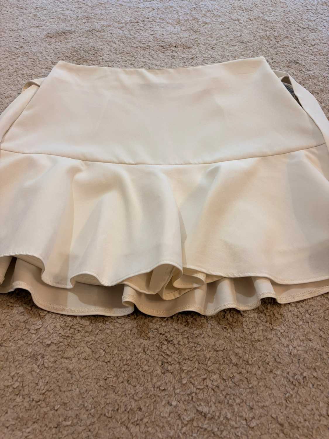 🤍 Jupe-Short Zara - Blanc - Taille M