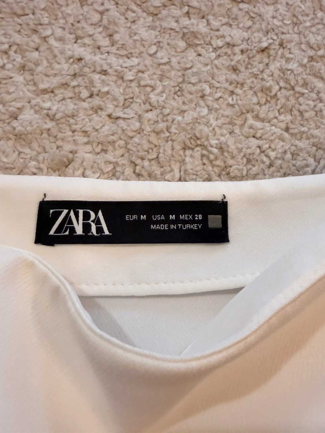 🤍 Jupe-Short Zara - Blanc - Taille M