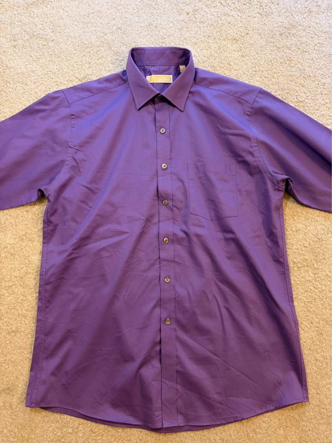 💜 Chemise Michael Kors - Violet - Taille 16 32/33