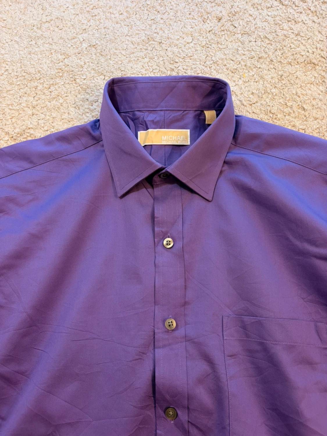 💜 Chemise Michael Kors - Violet - Taille 16 32/33