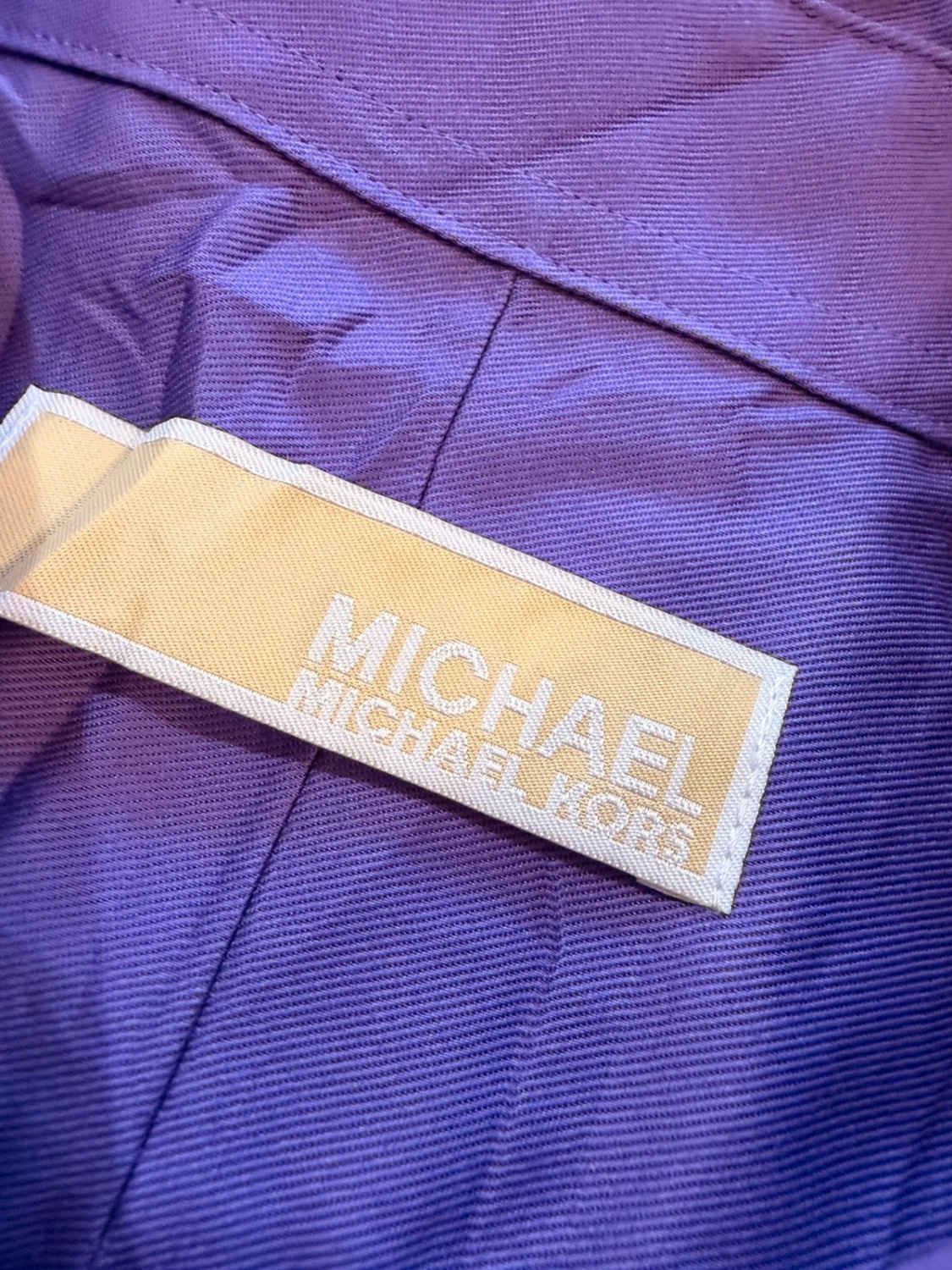 💜 Chemise Michael Kors - Violet - Taille 16 32/33