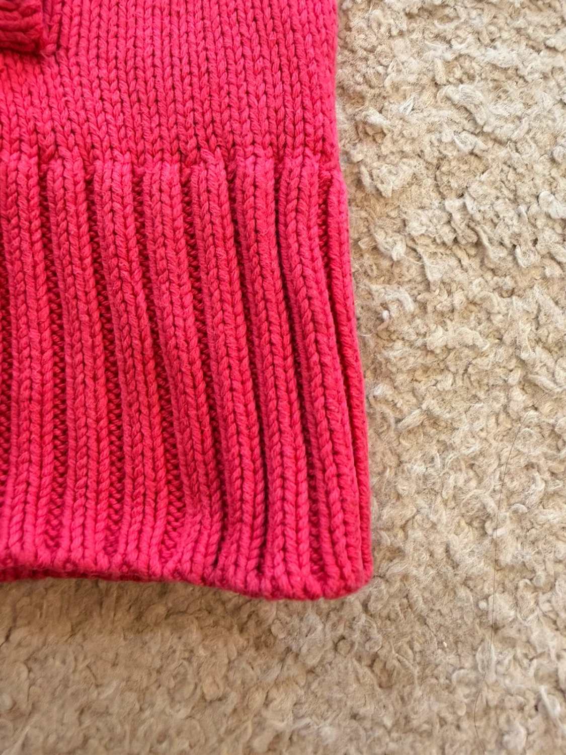 💖 Sweat à Capuche Tommy Hilfiger Femme Câble - Fuchsia - Taille L/G