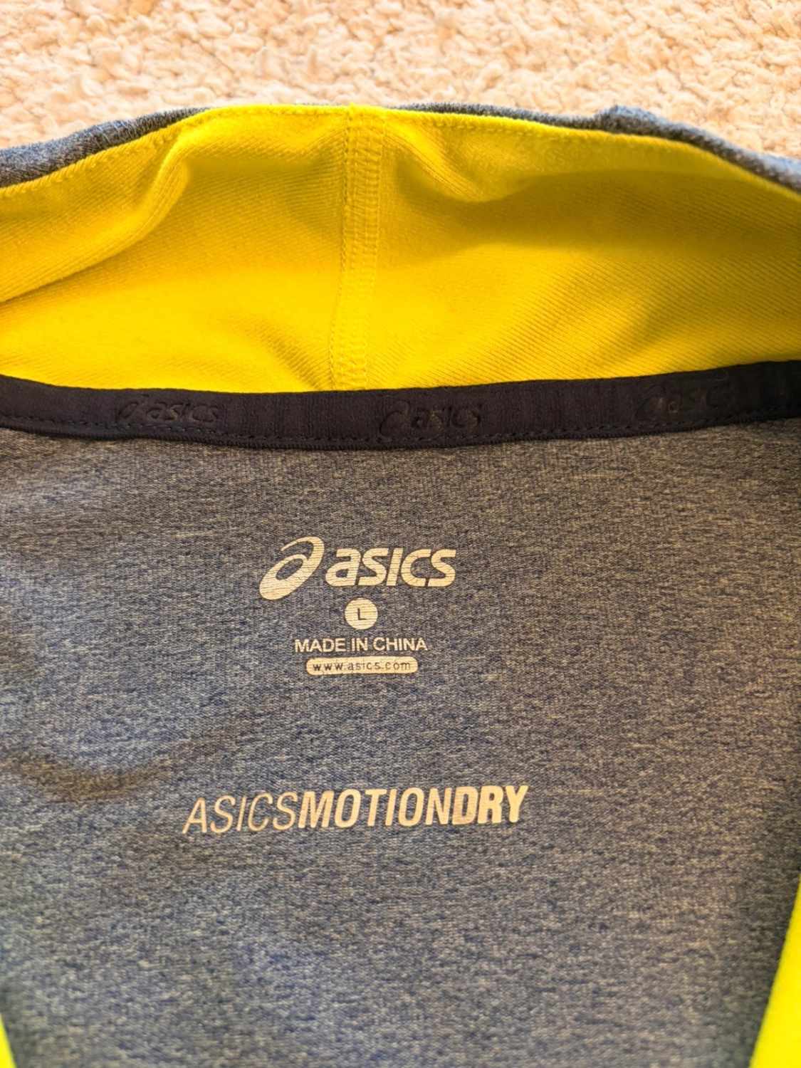 🔵💨 T-shirt Asics Manches Longues Motiondry Bleu - Haute Technologie