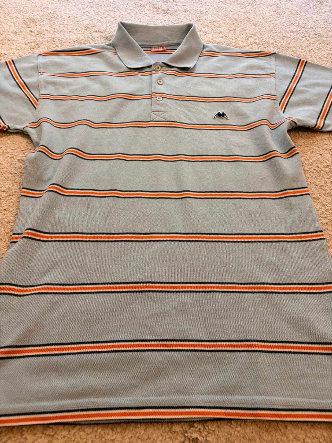 🌈👕 Polo Times Sport à Rayures Multicolores - Joyeux & Dynamique