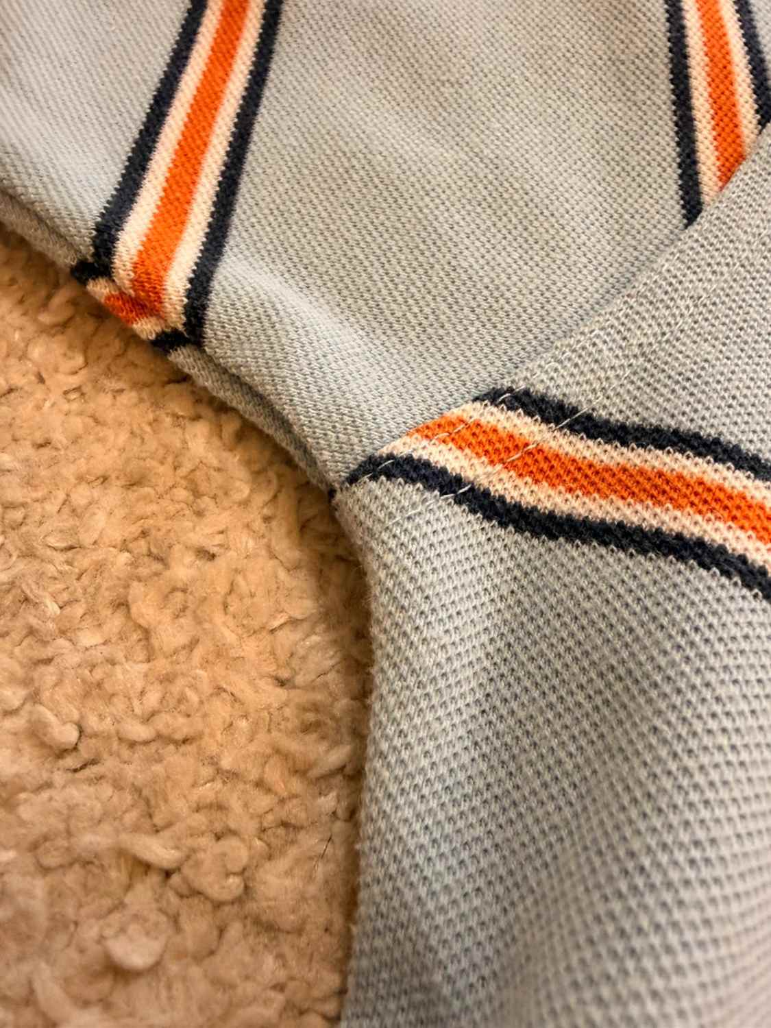 🌈👕 Polo Times Sport à Rayures Multicolores - Joyeux & Dynamique