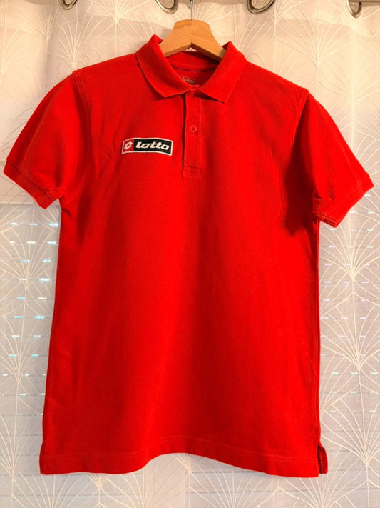 👚 Polo Lotto Rouge - Sportif & Féminin