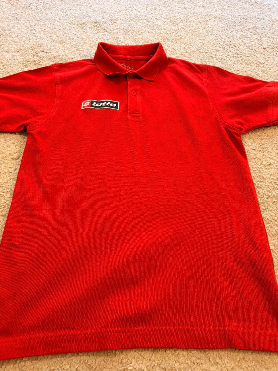 👚 Polo Lotto Rouge - Sportif & Féminin