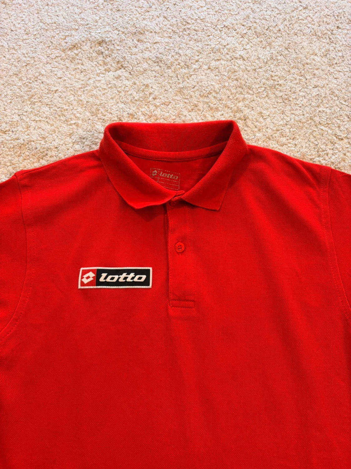 👚 Polo Lotto Rouge - Sportif & Féminin