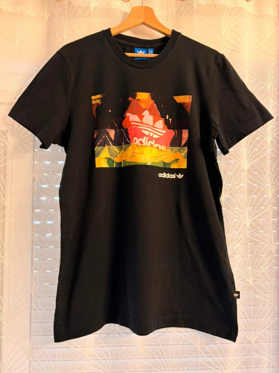 🌿 T-shirt Adidas Imprimé Noir Organic - Écoresponsable & Trendy