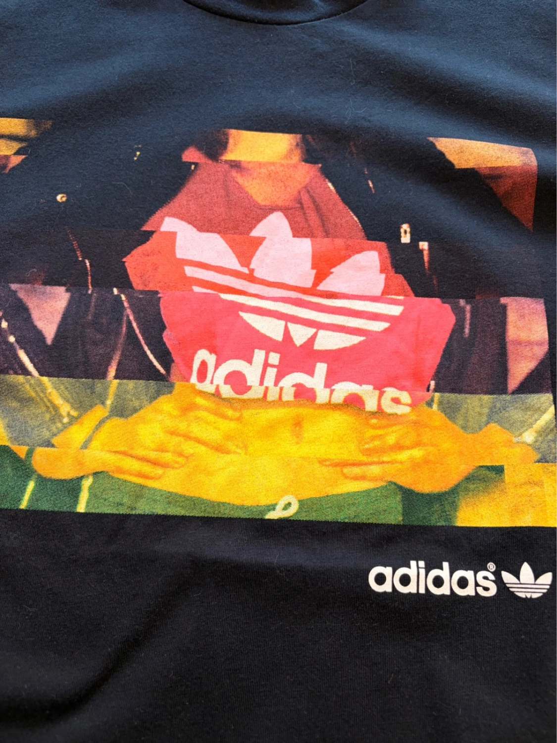 🌿 T-shirt Adidas Imprimé Noir Organic - Écoresponsable & Trendy