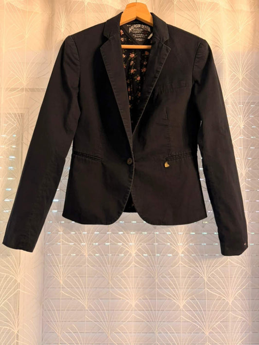 Blazer Hilfiger Denim Mujer - Negro - Talla S