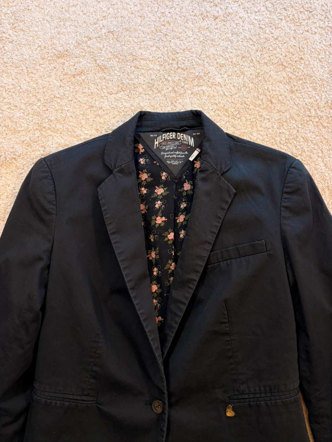 Blazer Hilfiger Denim Femme - Noir - Taille S