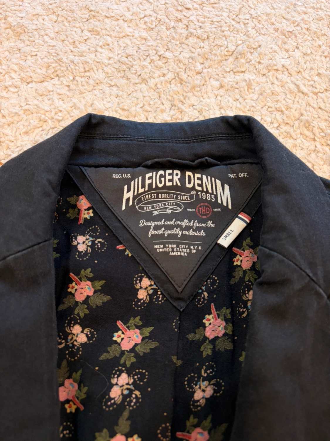 Blazer Hilfiger Denim Femme - Noir - Taille S