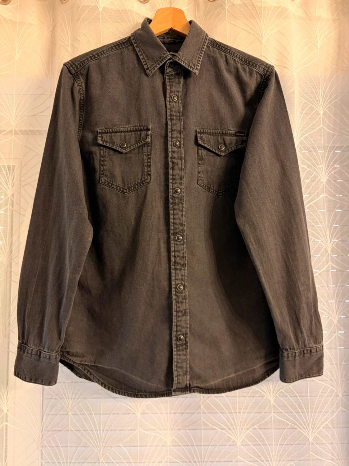 🐘 Chemise en Jean Jack&Jones - Gris Foncé - Taille S