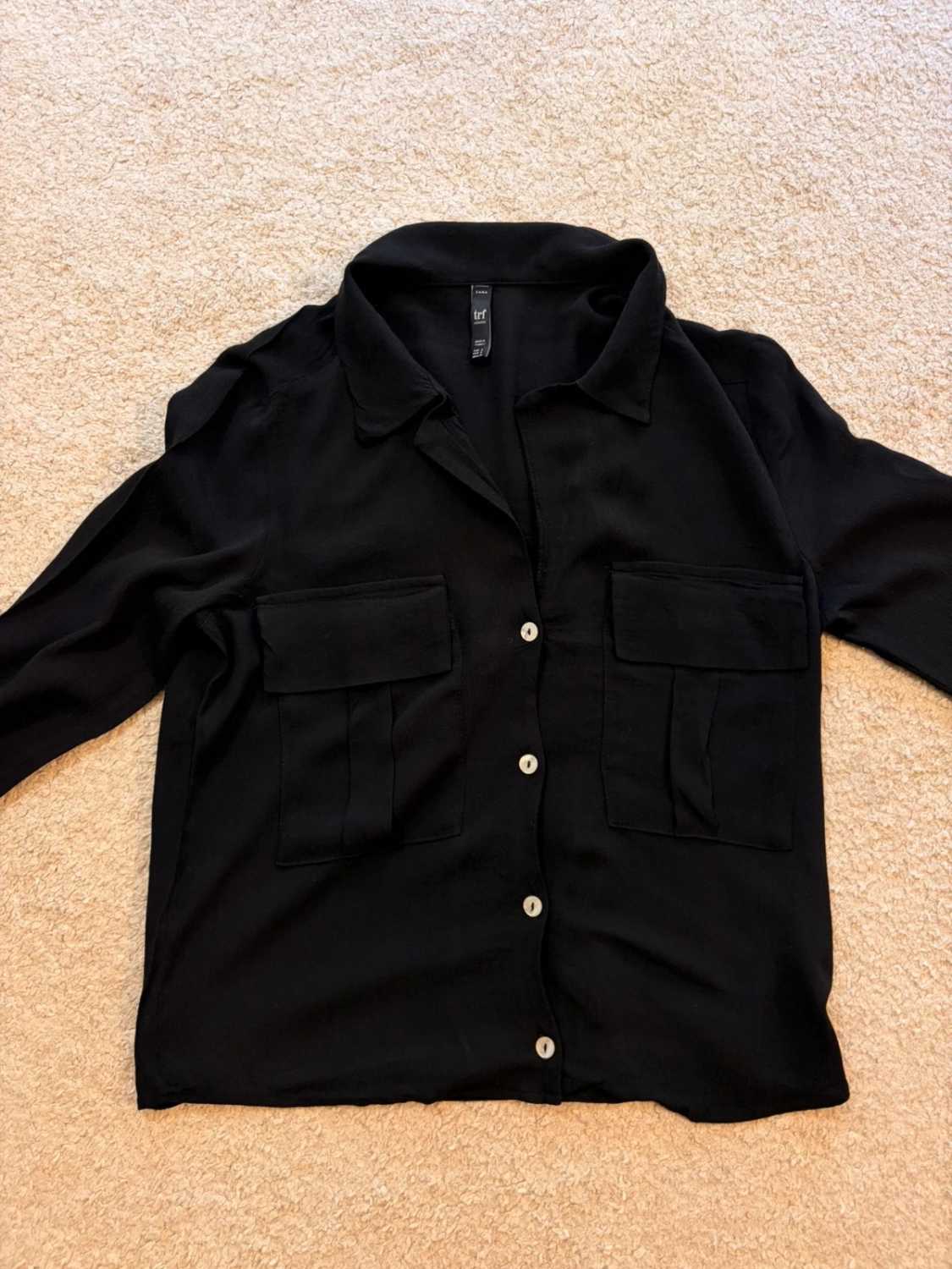 🖤 Blouse Zara TRF - Noir - Taille S